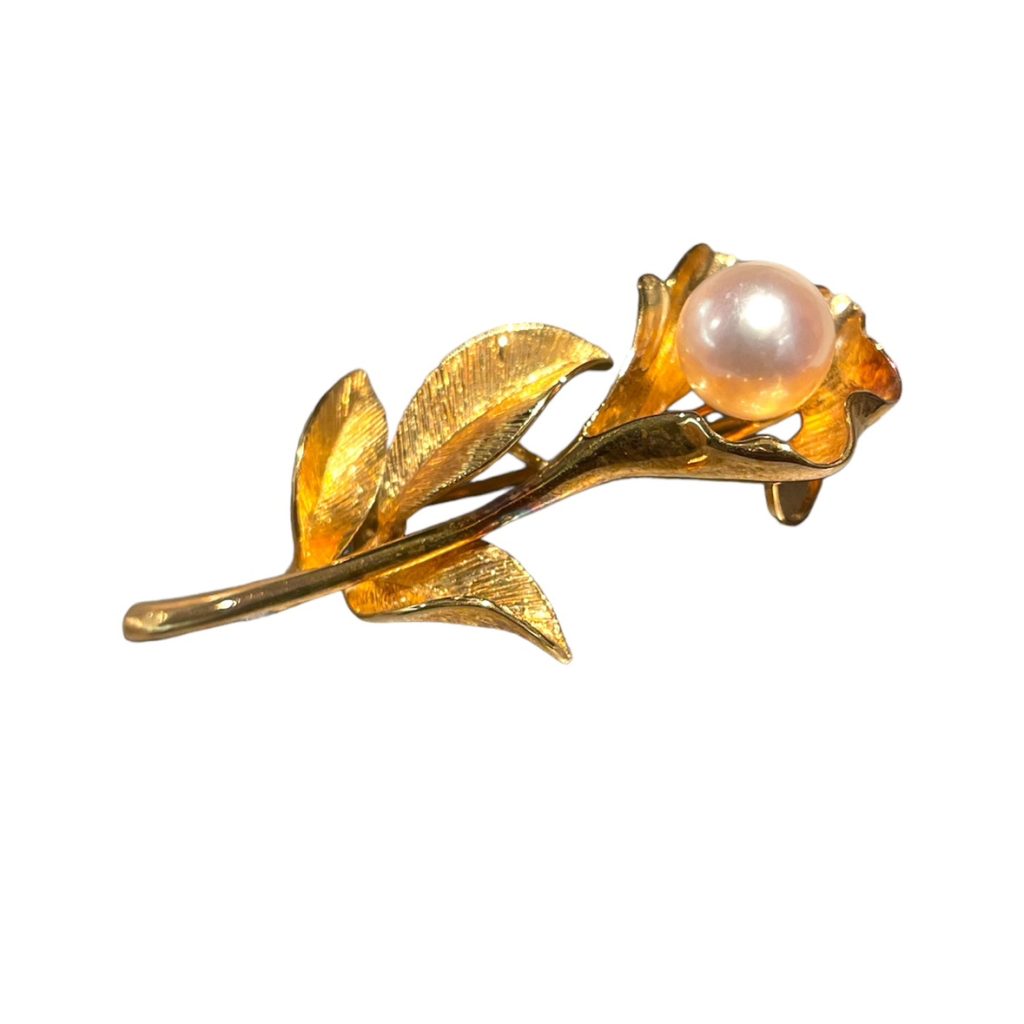 K18 ミキモト パール ブローチの買取実績 | 買取専門店さすがや