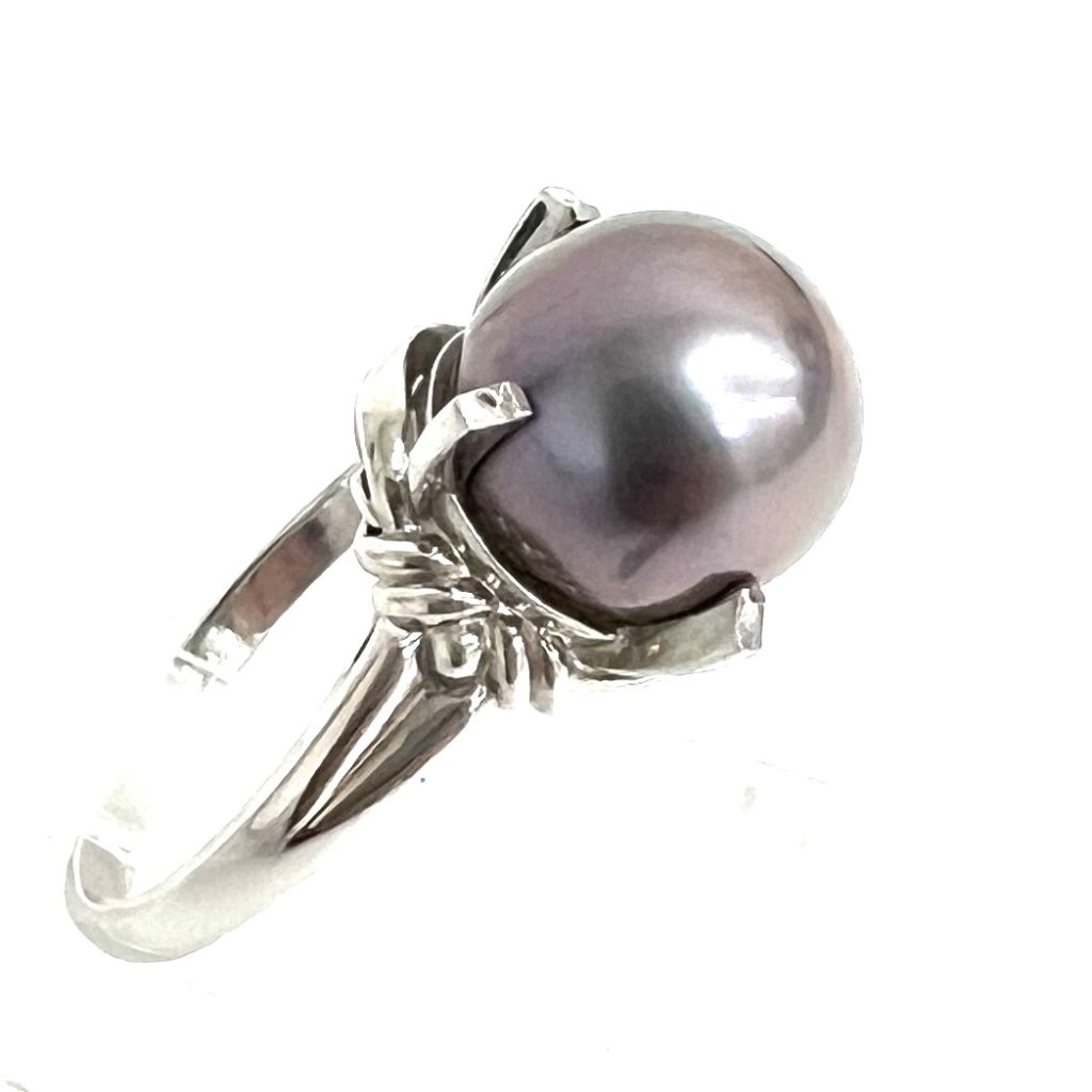 Pt900 プラチナ パール リング 真珠 指輪の買取実績 | 買取専門店さすがや
