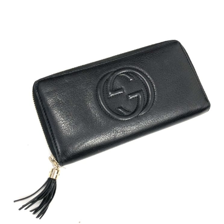 GUCCI ソーホーラウンドファスナーウォレット 長財布の買取実績 | 買取