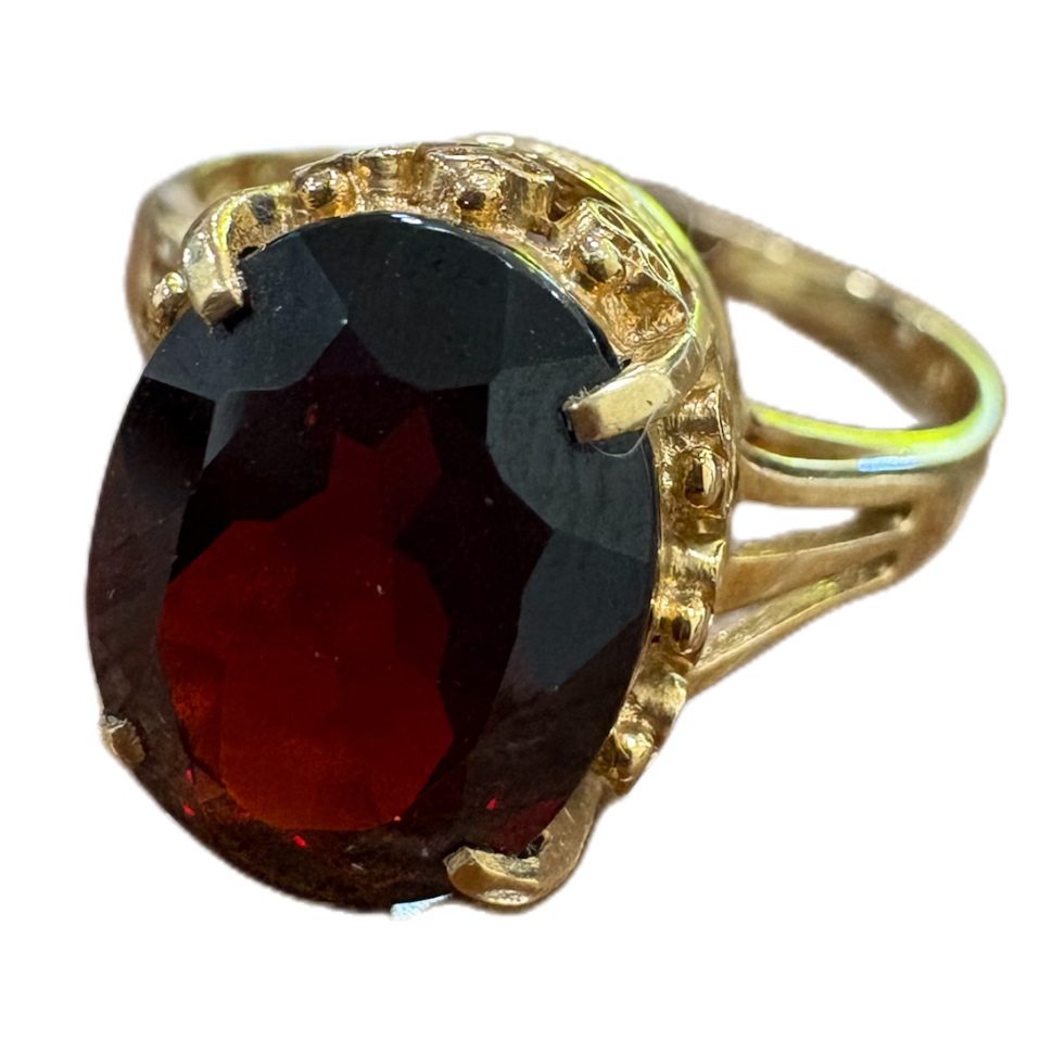 K18（18金）ガーネット リングの買取実績 | 買取専門店さすがや