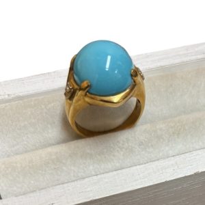 K9 9金 ジュエリーマキ トルコ石 リングの買取実績 | 買取専門店さすがや