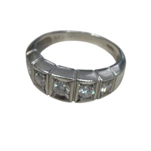 K18 デザインリング 0.05ct メレダイヤ付の買取実績 | 買取専門店さすがや