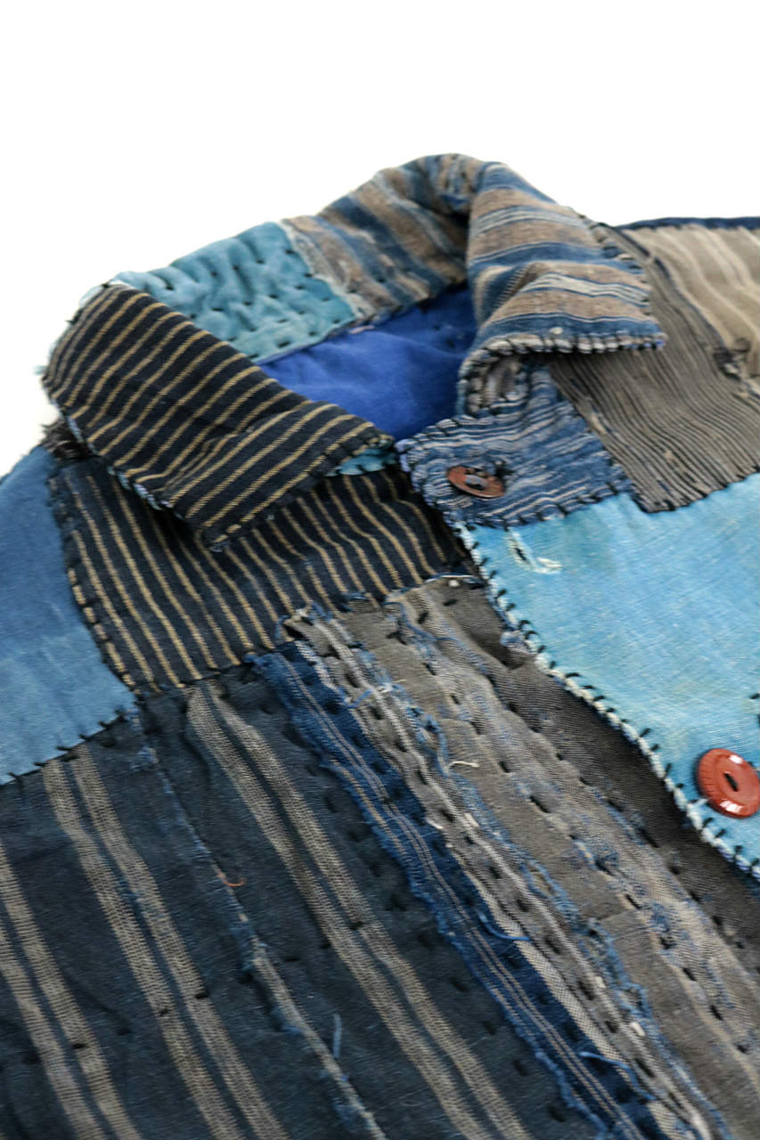 SUPER BORO BORO】襤褸古布 スーパーボロボロショーツ襤褸古布