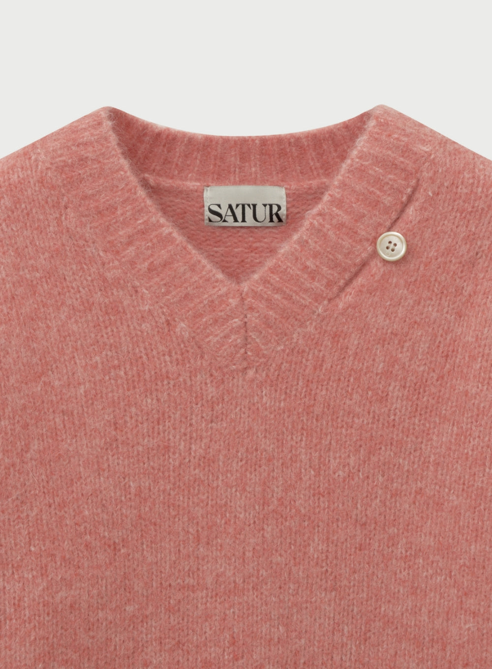 W) Essen Two-Tone Mohair Pullover Knit