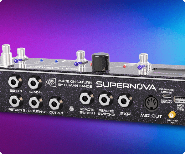 Supernova Controller – Saturn Pedals