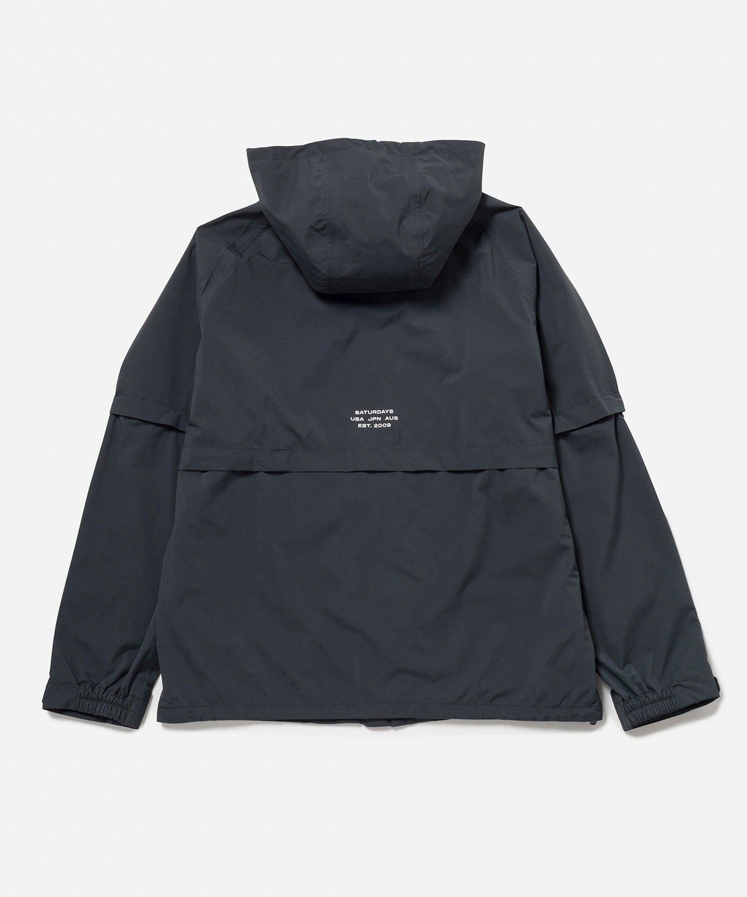 Water Repellent Stretch Woven Zip Hoodie | Saturdays NYC Japan