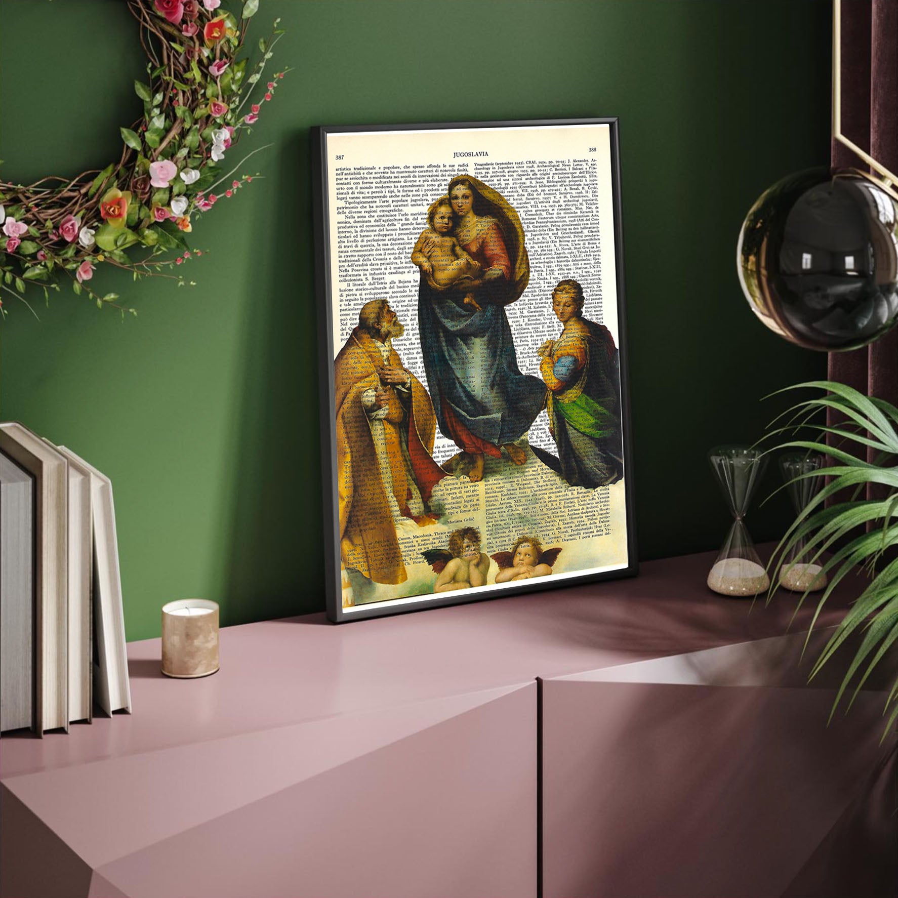 Mix-up: Sistine Madonna- Raffaello