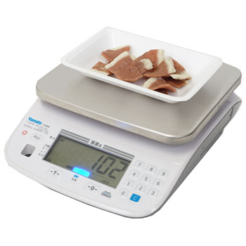 防水型デジタル上皿はかり Just NAVI (検定付)【大和製衡ヤマト