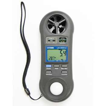 マルチ環境測定器LM-8000A J 多機能環境計測器 サトテック 測定器の