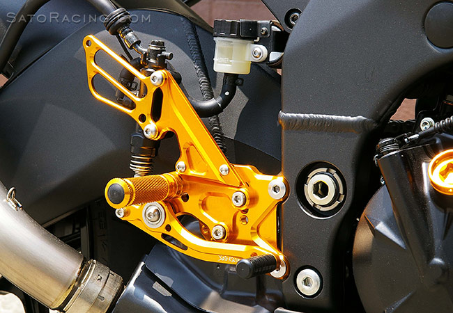 SATO RACING | Rear Sets - Kawasaki ZX-10R ('08-'10)