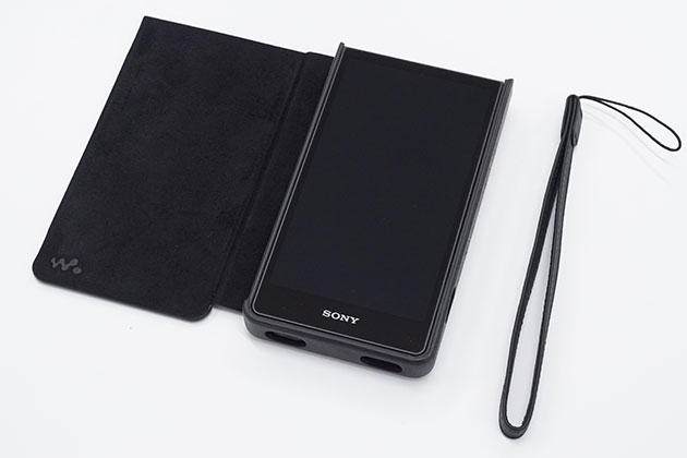 ZX707ケース ソニー純正専用レザーケース CKL-NWZX700 レビュー！