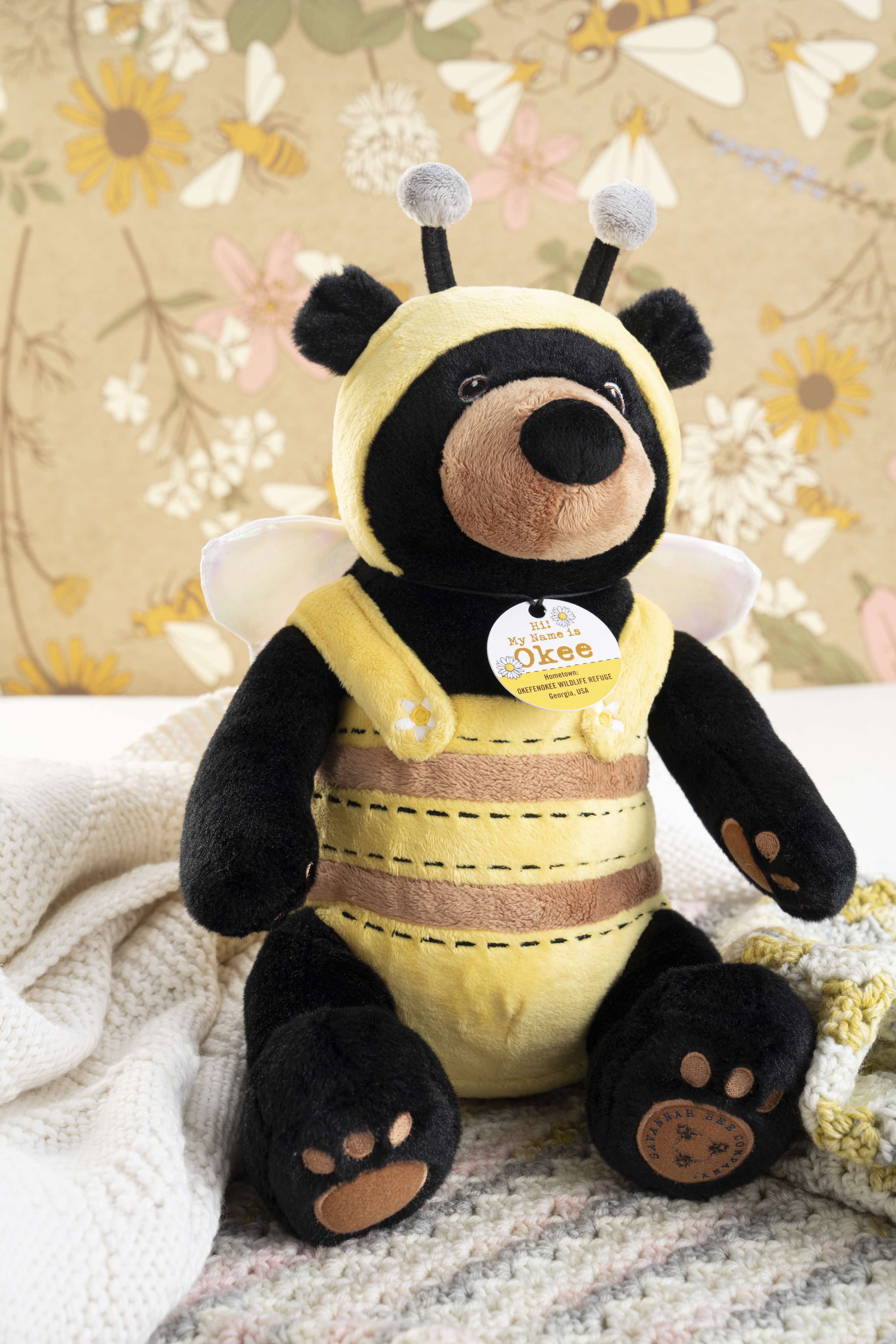 Okee - Plush Bear – Savannah Bee Company