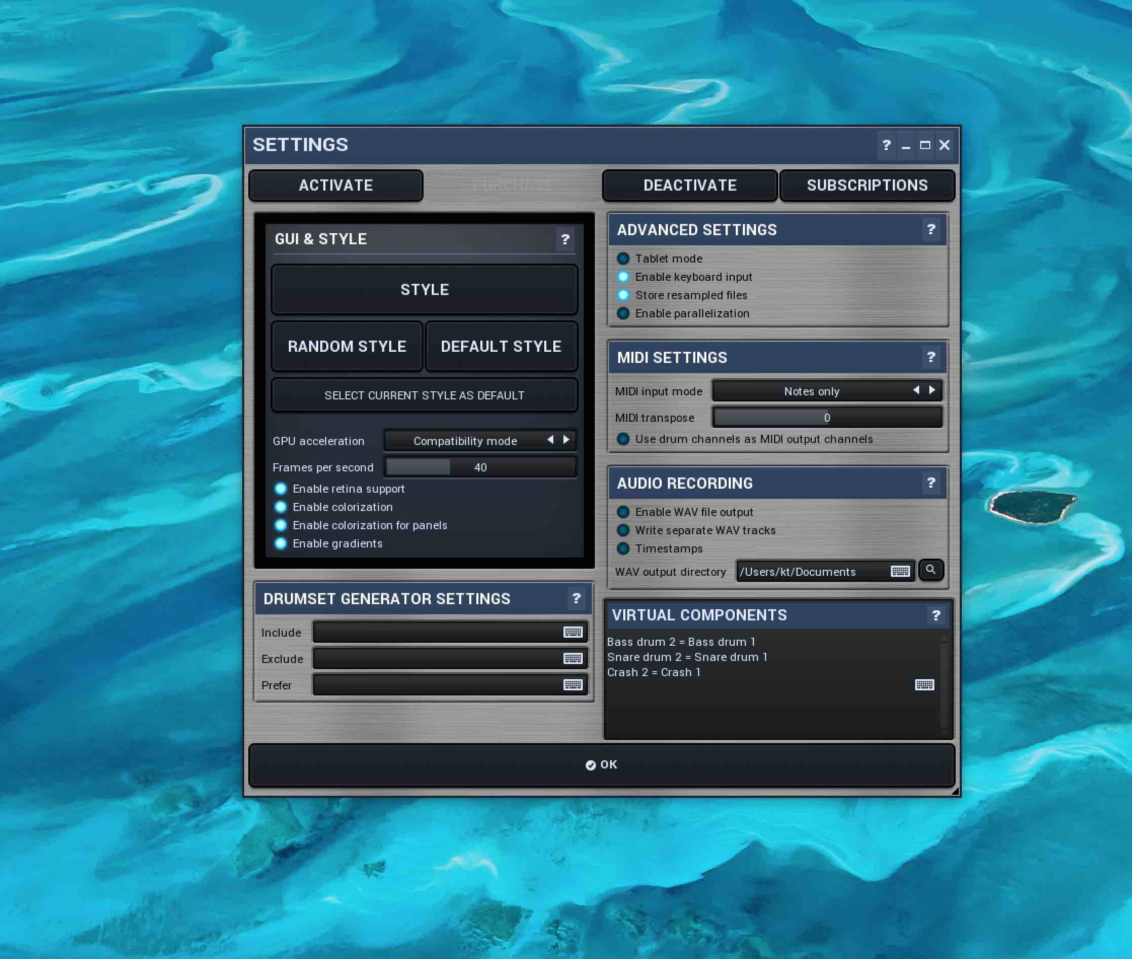MeldaProduction「MDrummer」の新規パックのインストール方法、パック