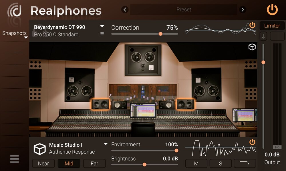 dSONIQ『Realphones 2』プロフェッショナルな音響環境をヘッドフォンで