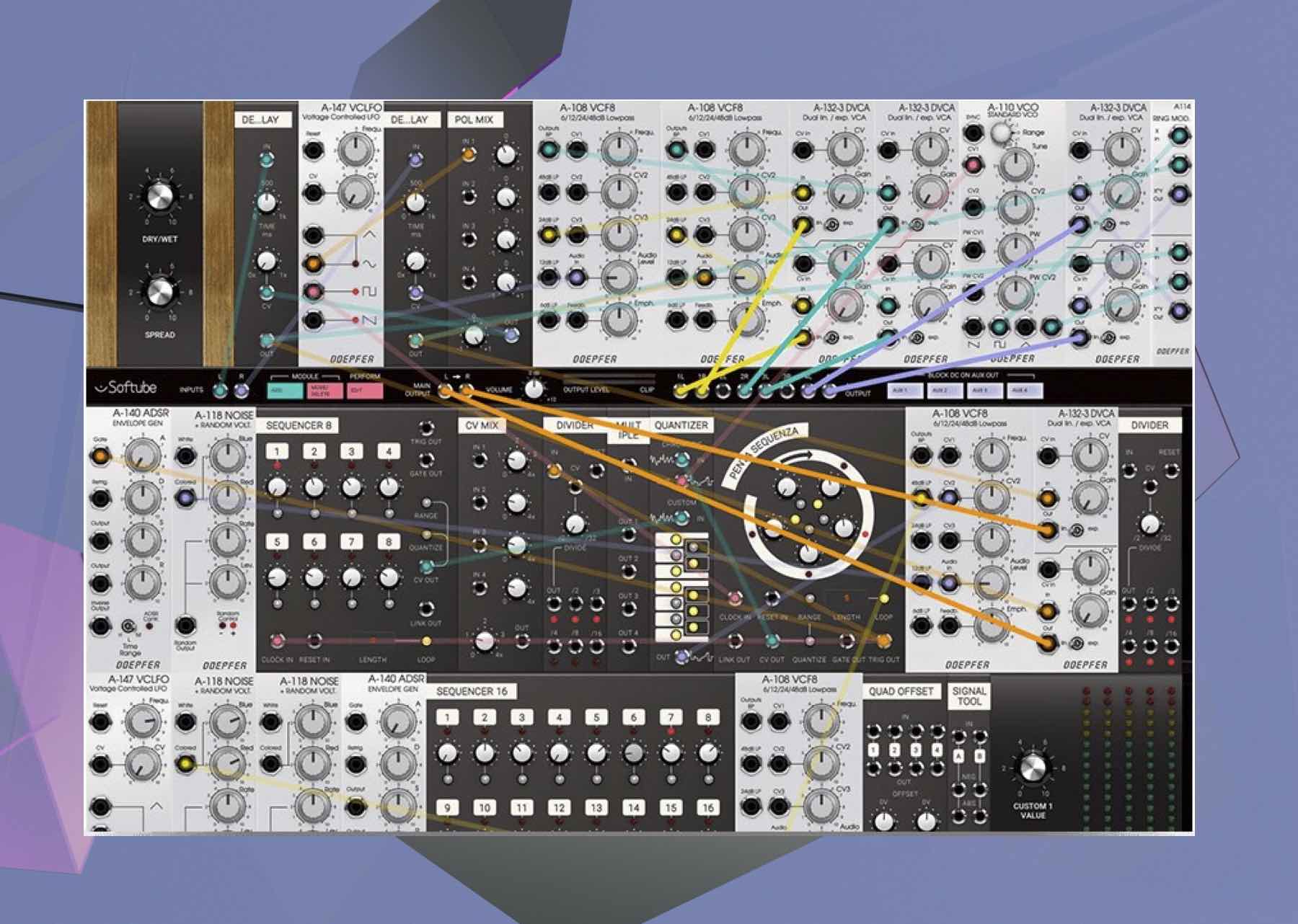 Softube『Modular Synth』Doepferと共同開発したリアルなアナログ