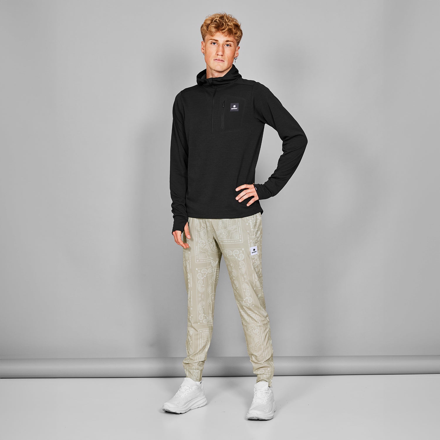 □ 公式 □ SAYSKY/セイスカイ ランニングパンツ MMRPA02c1021 Paisley