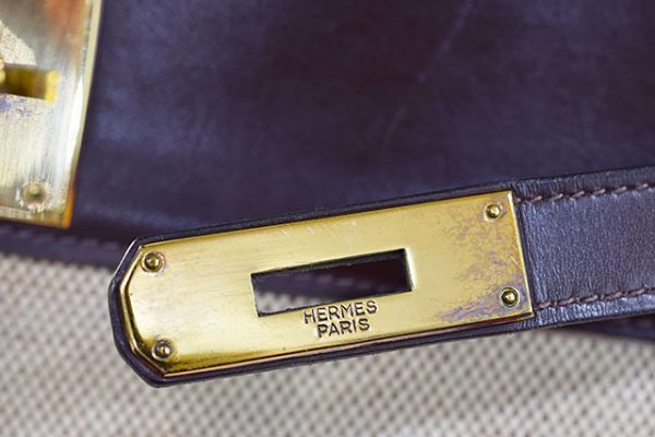 エルメス 刻印と印字をケリーのヴィンテージバッグで比較 | エルメス
