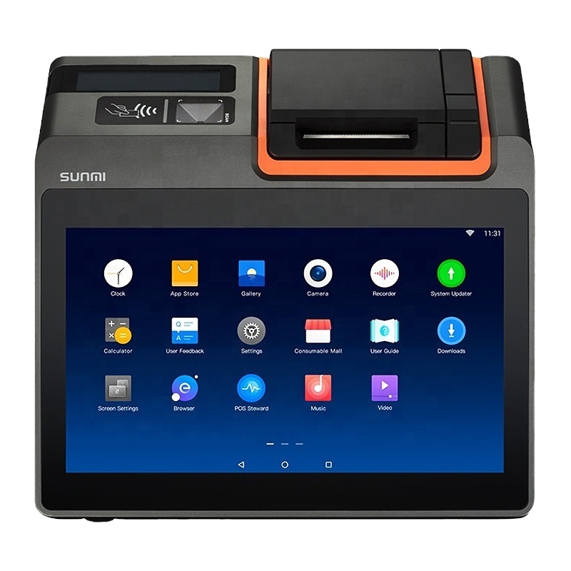 レジSunmi T2 mini Android 7.1 OS IPS Wi-Fiオールインワンタッチ