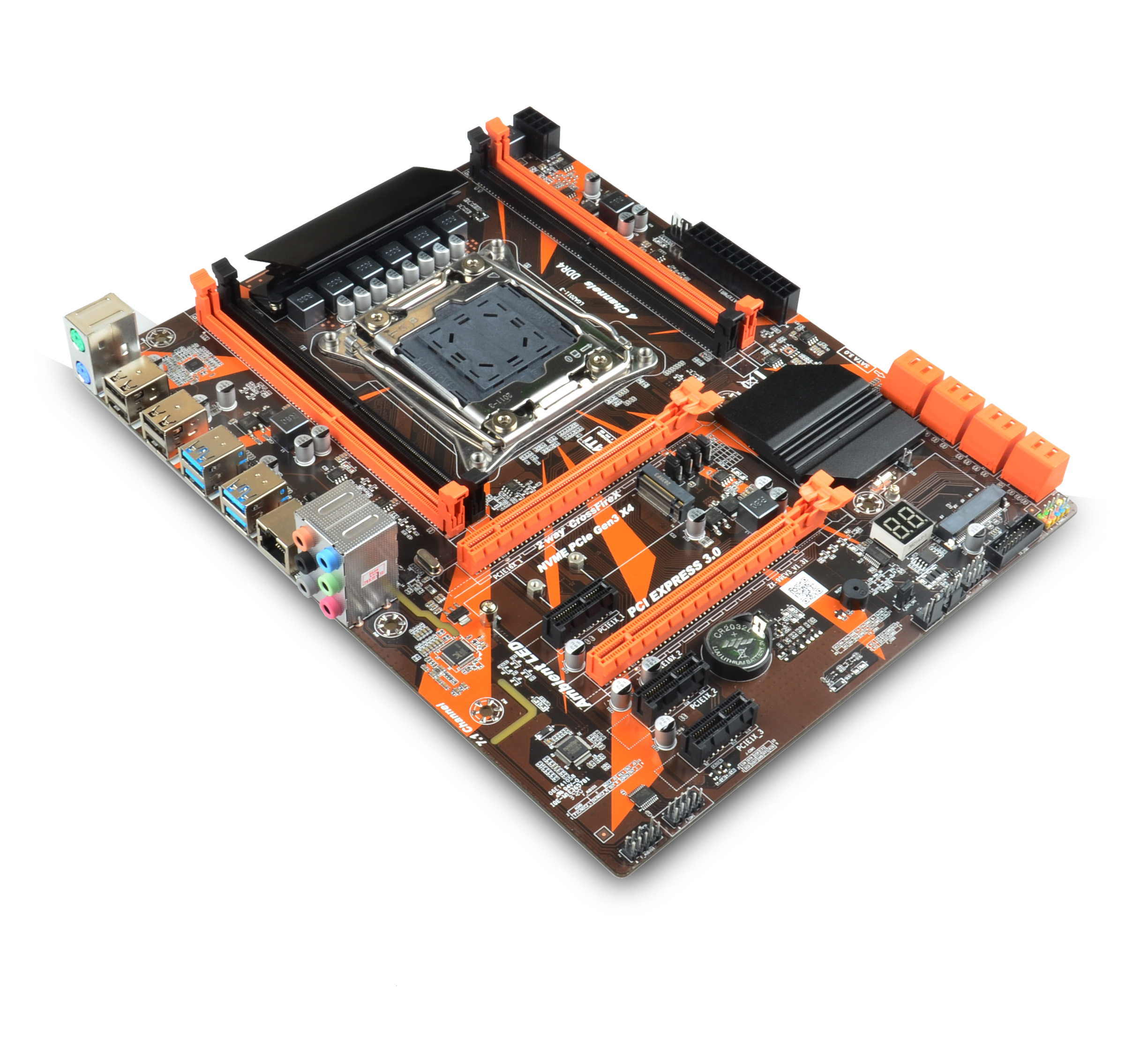 X99 Motherboard - USB3.0 NVME M.2 SSD Support DDR4 Memory