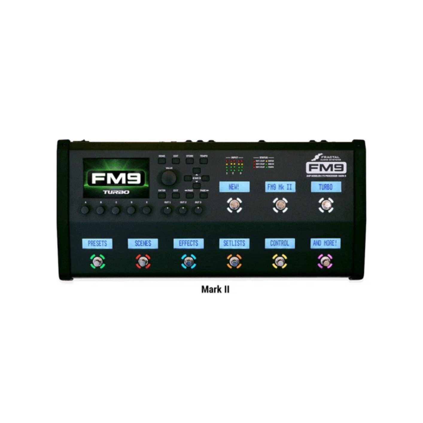 Fractal FM9 MKII Turbo Multi-Effects Pedal - Professional Guitar