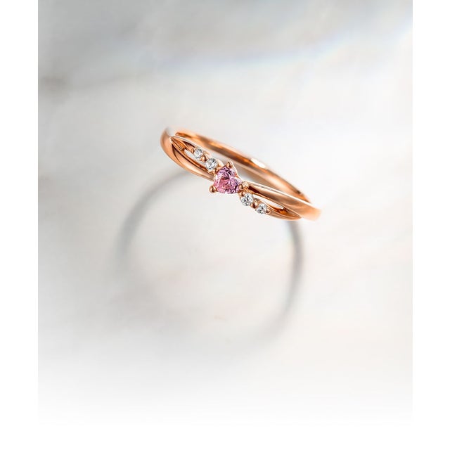 ヨンドシー 4℃ K10ピンクゴールドリング （ピンクゴールド