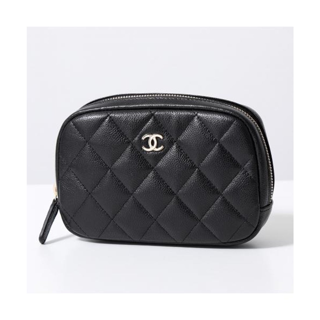 シャネル CHANEL CHANEL ポーチ A80909 B10583 マトラッセ ココマーク