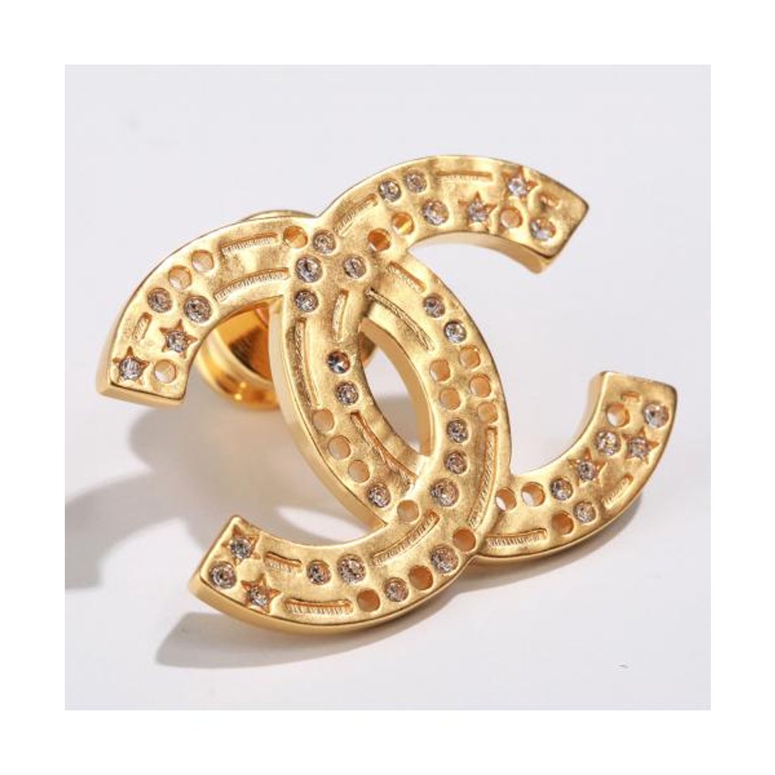 シャネル CHANEL CHANEL ブローチ ABE664 B18474 ラインストーン