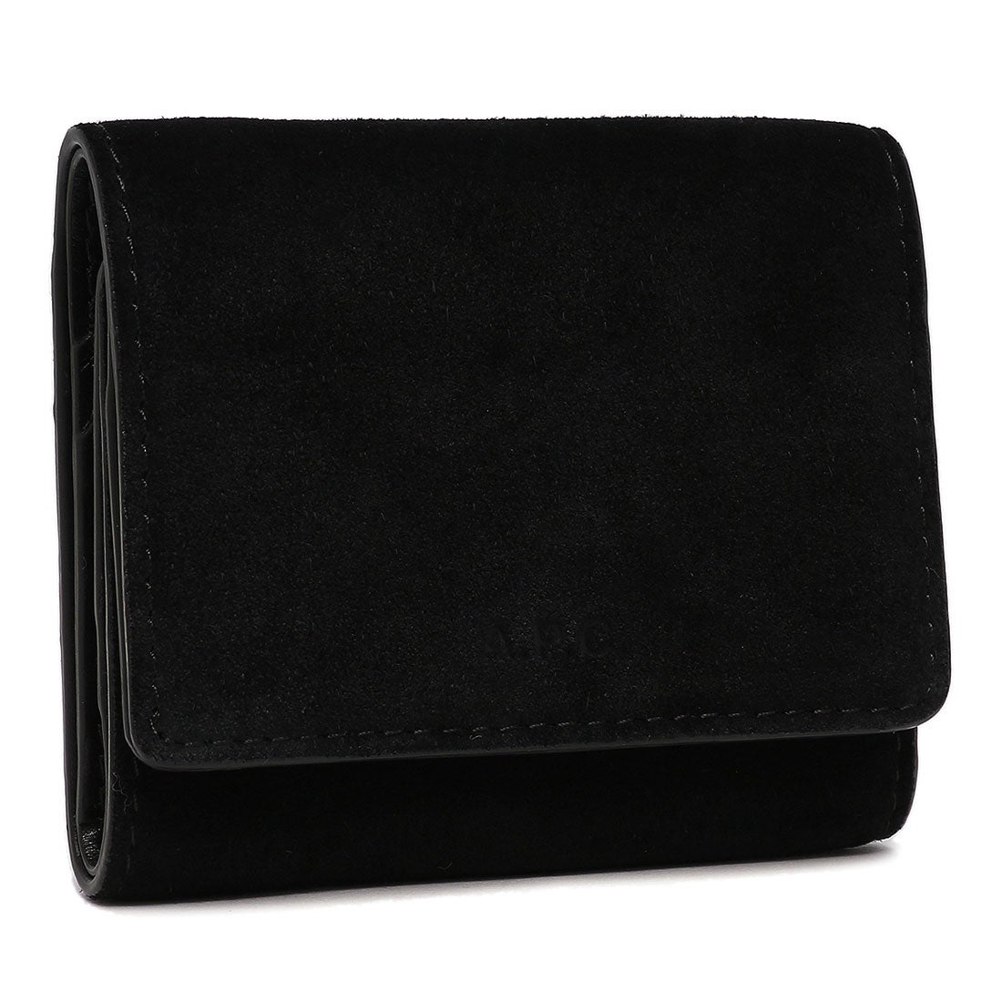 アーペーセー A.P.C. 三つ折り財布 コンパクト財布 ブラック ユニ