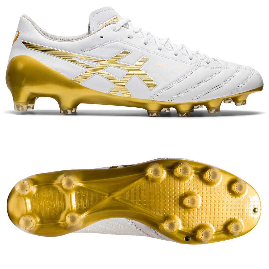 ASICS アシックス DS LIGHT X-FLY 4(ホワイト×ゴールド) 1101A006 122