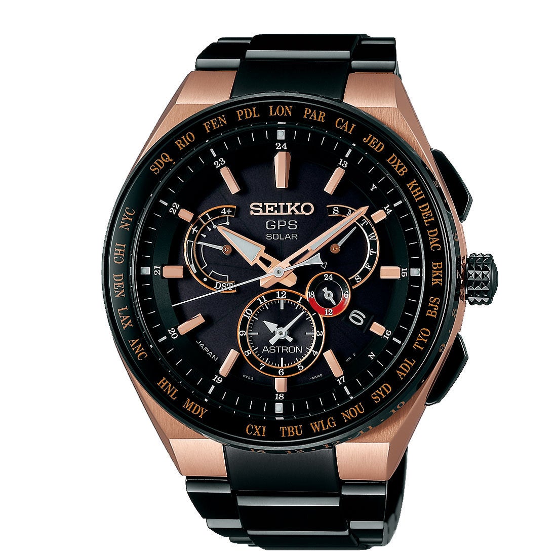☆SEIKO アストロン ASTRON ソーラーGPS衛星電波修正 日常生活用強化