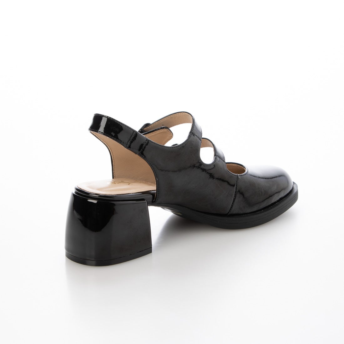 アシナガオジサン あしながおじさん バックスリングストラップパンプス