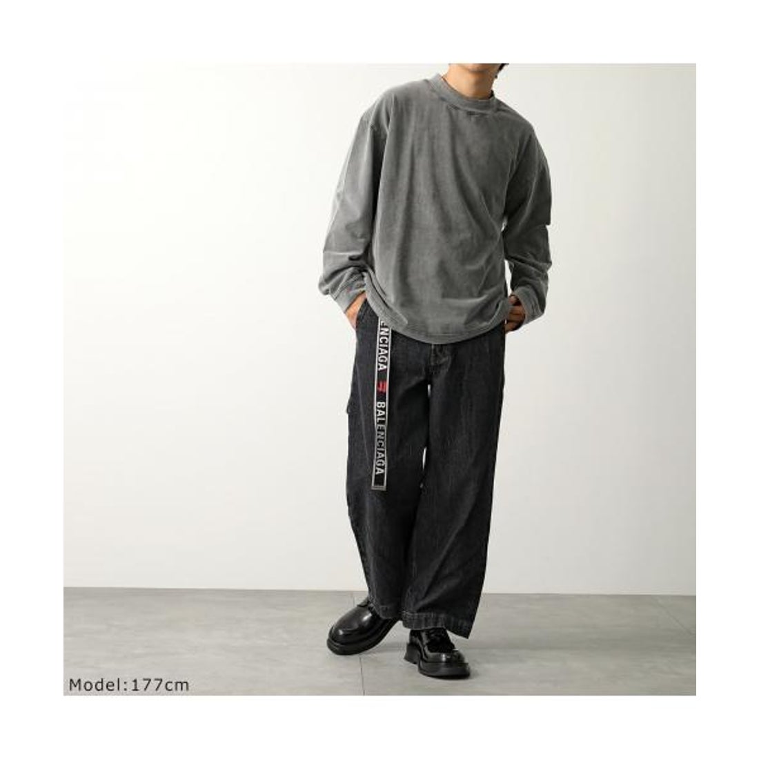 バレンシアガ BALENCIAGA BALENCIAGA スライダーベルト D RING BELT 35