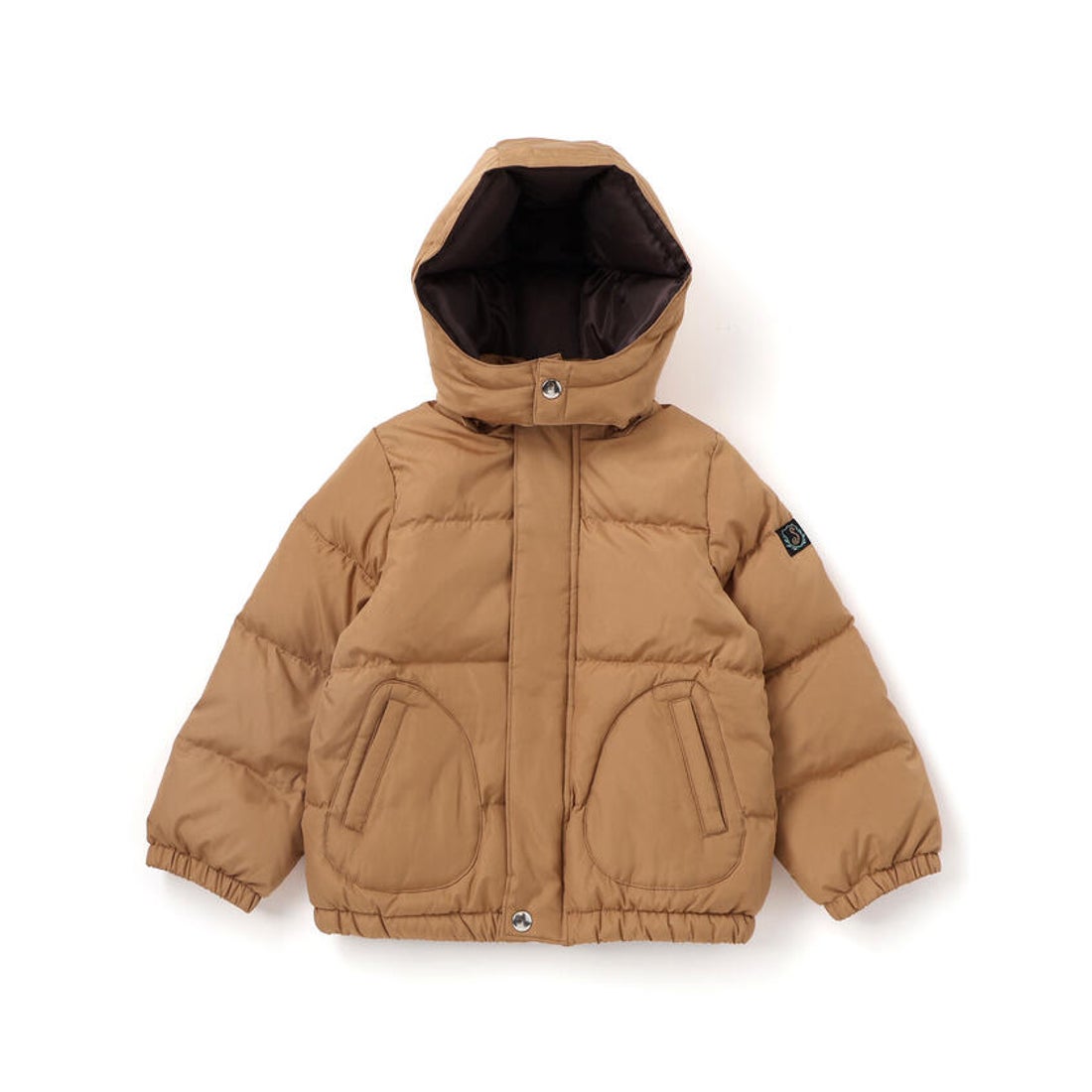 スラップ スリップ SLAP SLIP フード付き表裏配色ダウンコート(90