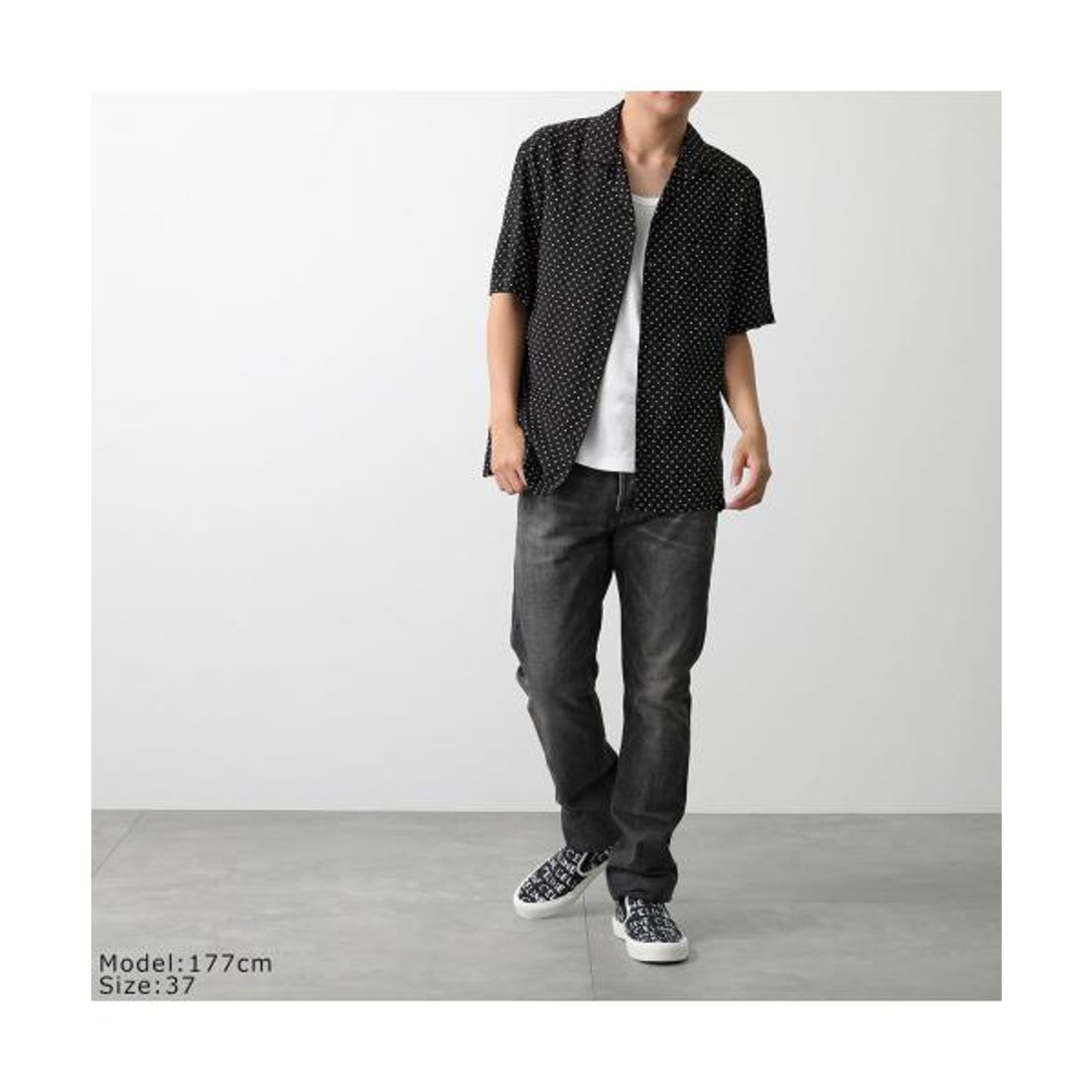 セリーヌ CELINE CELINE ハワイアンシャツ 2C946313V.38CE トリオンフ