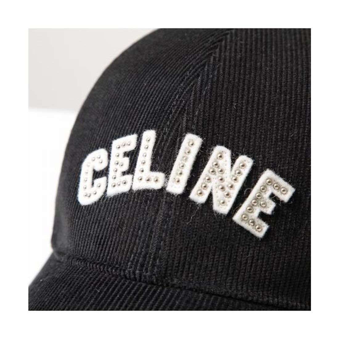 セリーヌ CELINE CELINE ベースボールキャップ 2AUX3580W コーデュロイ