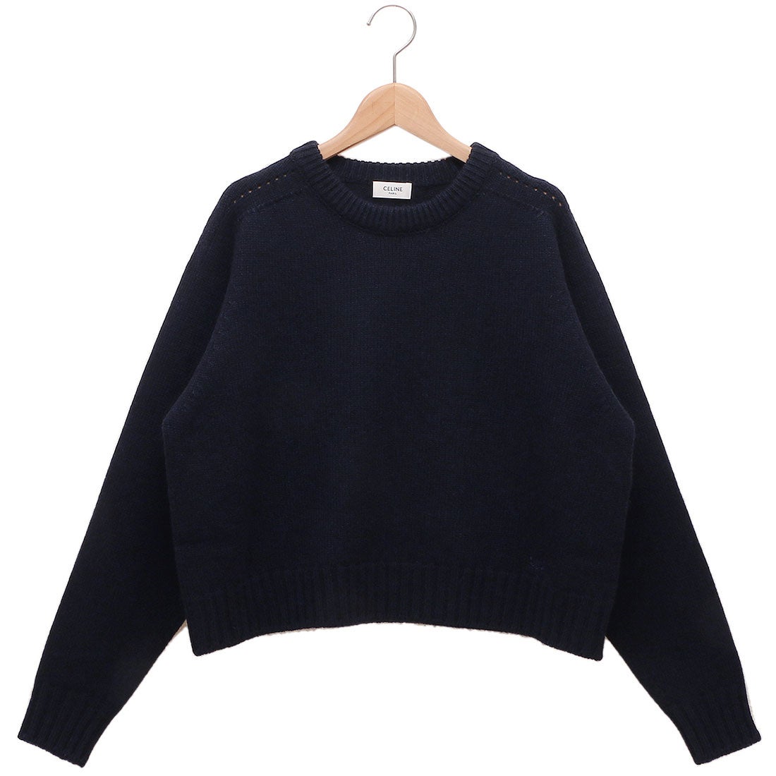 セリーヌ CELINE ニット セーター トリオンフ ボクシー クルーネック