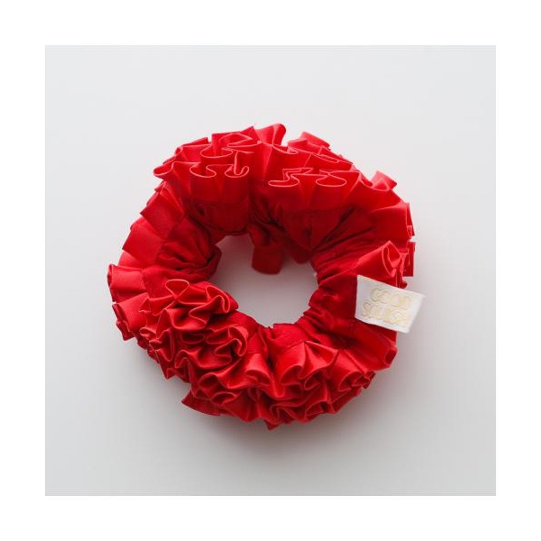 GOOD SQUISH シュシュ COWBOY BADLANDS COLLECTION フリル （ブラック