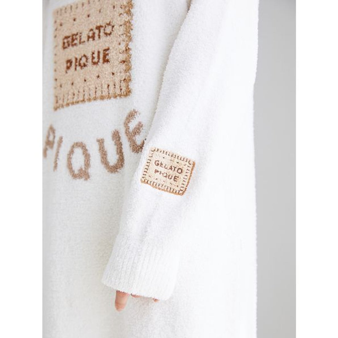 ジェラートピケ gelato pique パウダービスケットジャガードワンピース