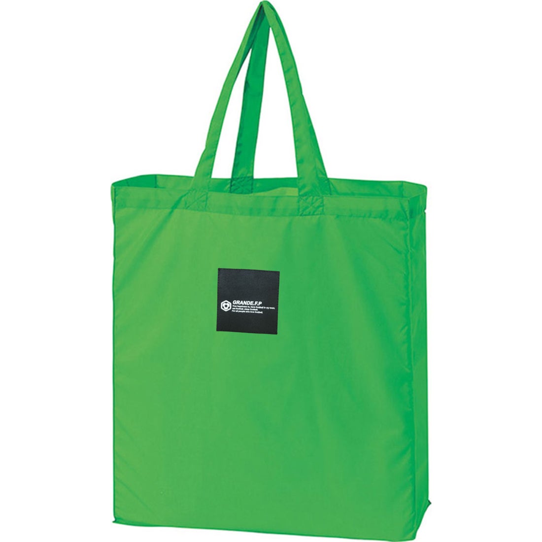 GRANDE.F.P ビタミンカラーナイロントートエコバッグ(ネオングリーン