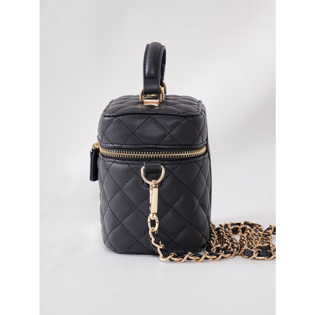 ダーリッチ Darich 【ゴールドパーツ】キルティングスクエアミニバッグ