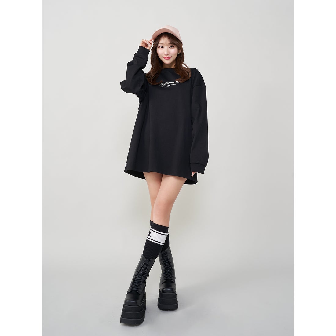 ダーリッチ Darich バックベルトキャップ （ピンク） - ファッション