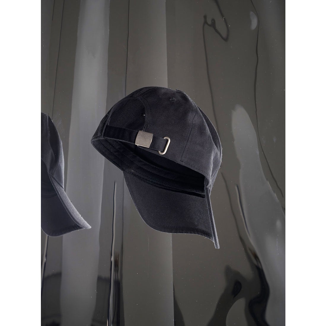 ダーリッチ Darich ロングブリムロゴキャップ （ブラック