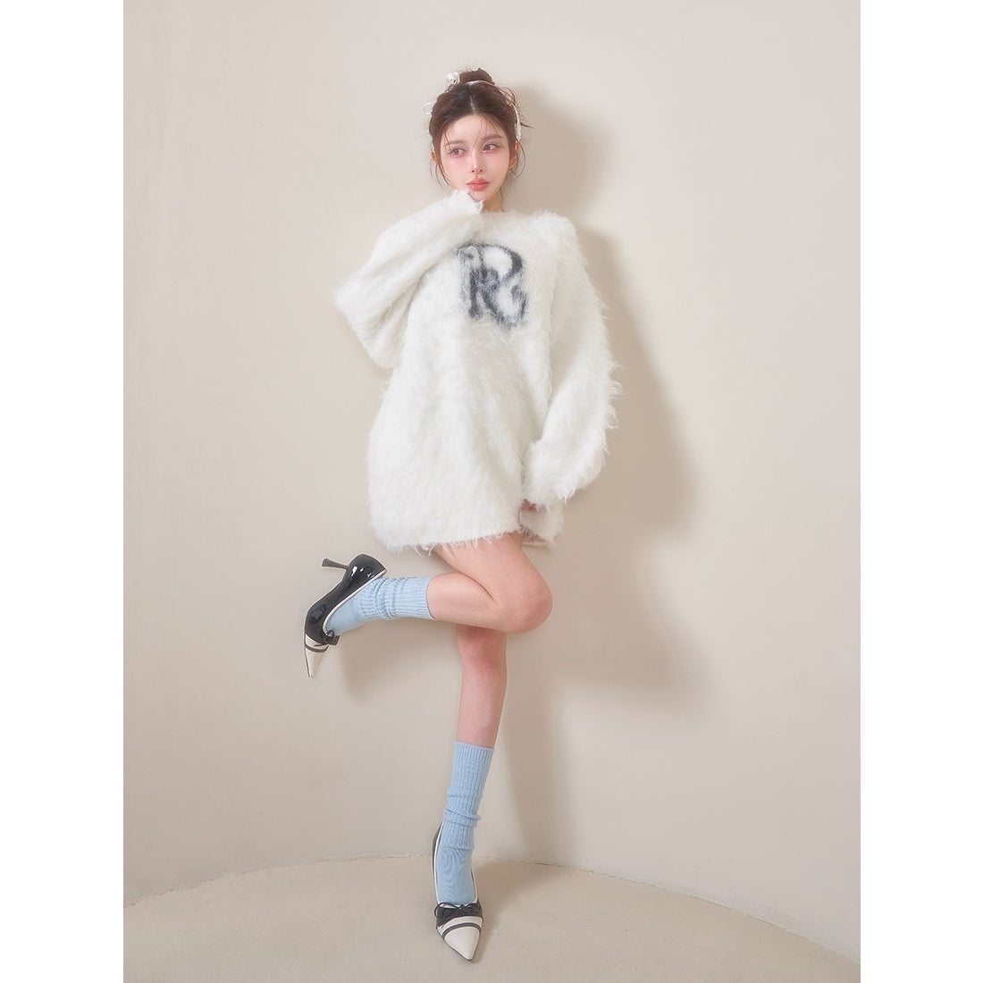 ダーリッチ Darich DRニットプルオーバー （アイボリー