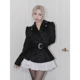 ダーリッチ Darich リボンビジューアメスリニットトップス