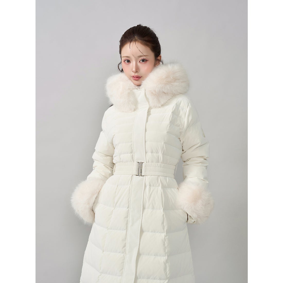 ダーリッチ Darich レディロングダウンコート （ホワイト