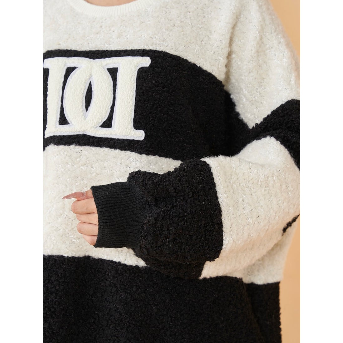 ダーリッチ Darich アップリケブークレトップス （ミックス