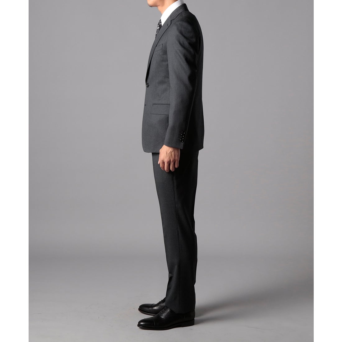 グレーストライプスーツ （ライトグレー） -D'URBAN | ダーバン公式