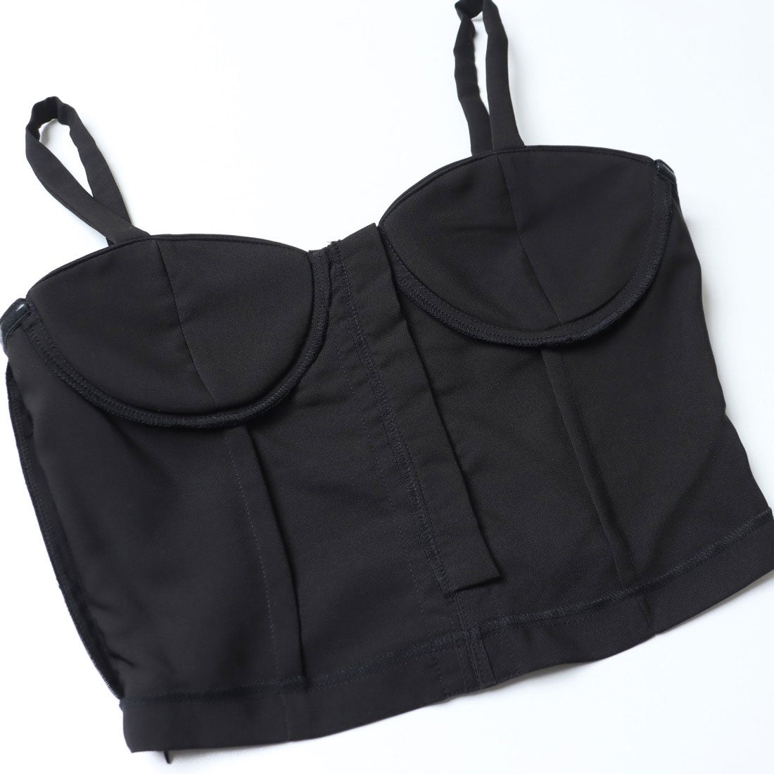 デニーローズ DENNY ROSE レースアップビスチェ （BLACK