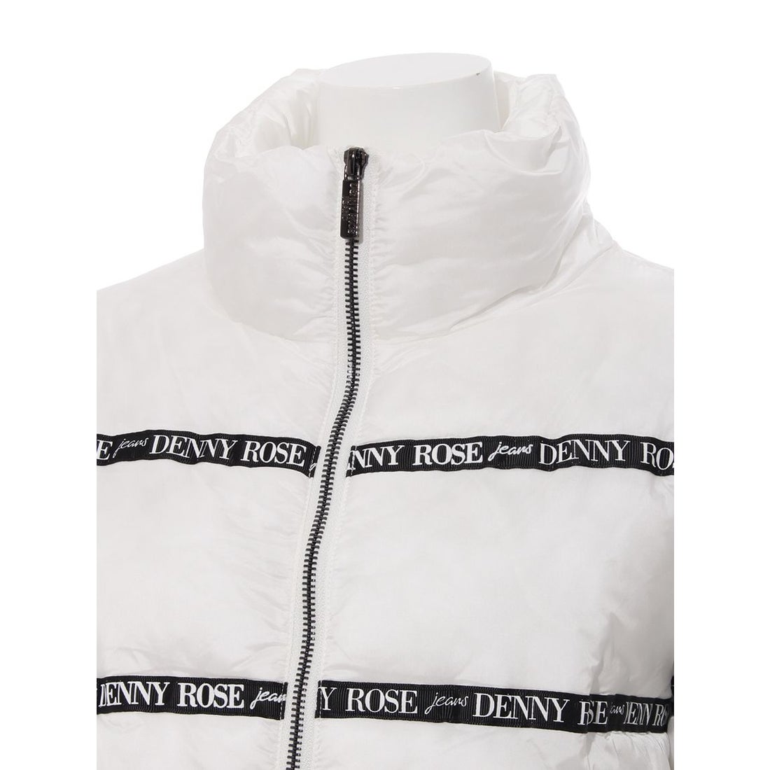 デニーローズ DENNY ROSE ロゴラインポイントボトルネックジャケット