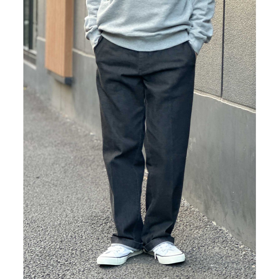 ディッキーズ Dickies ストレッチデニムワークパンツ （ブラックデニム